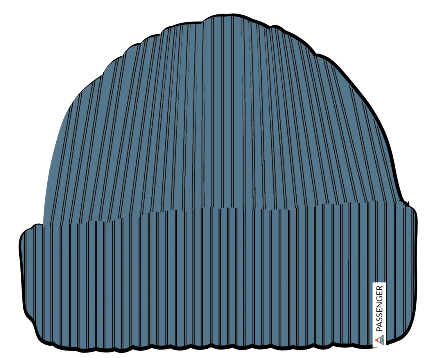 Compass Beanie - Moonlight Blue - Image 5