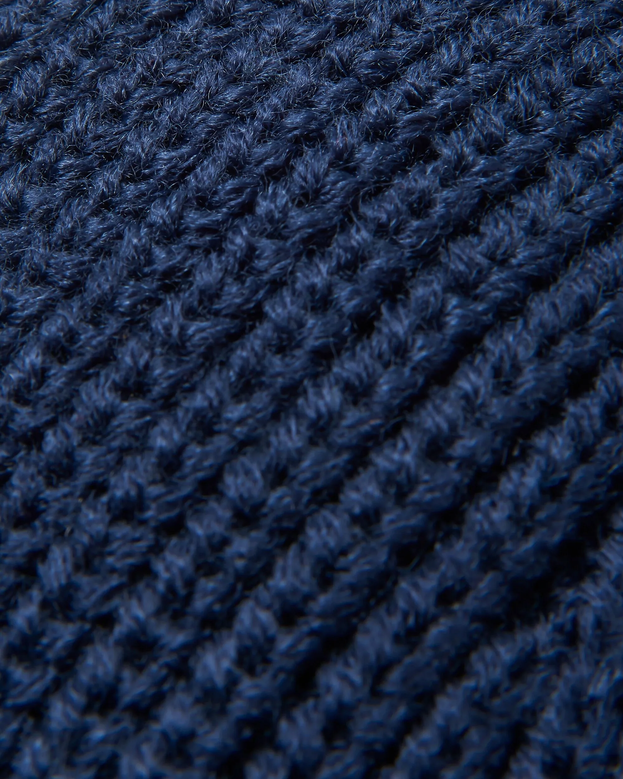 Compass Beanie - Rich Navy - Image 4
