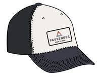 Core Organic Cotton Trucker Cap - Black/ White - Image 6