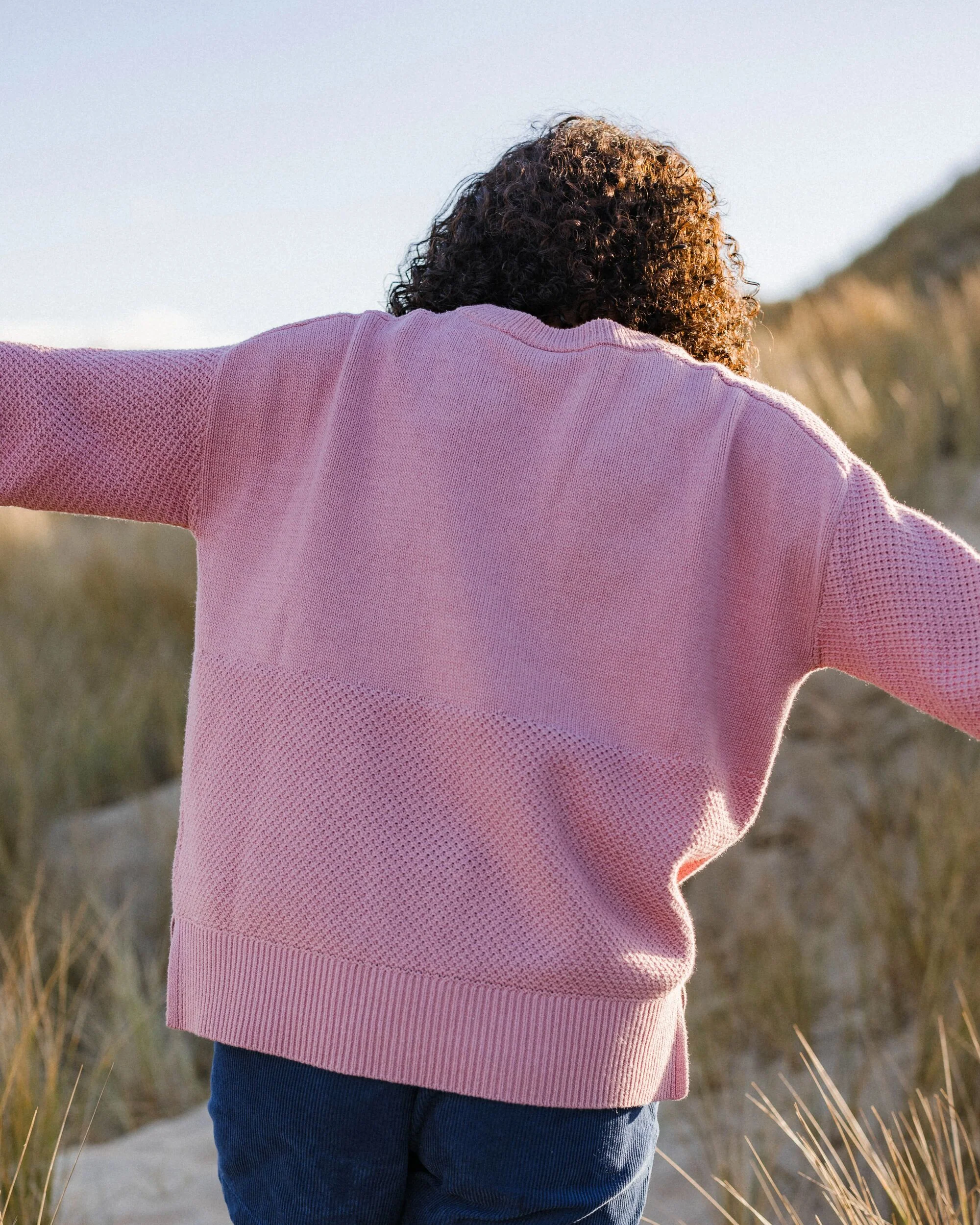 Cove Knitted Jumper - Pink Haze - Image 3