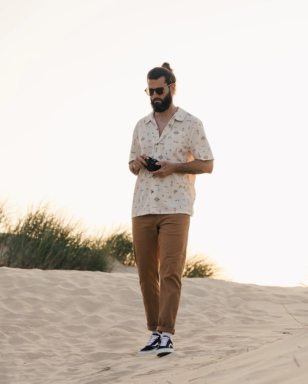 Cove Organic Cotton Short Sleeve Shirt - Birch Made To Roam - Image 2