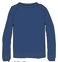 Cove Knitted Jumper - Dark Denim - Image 8