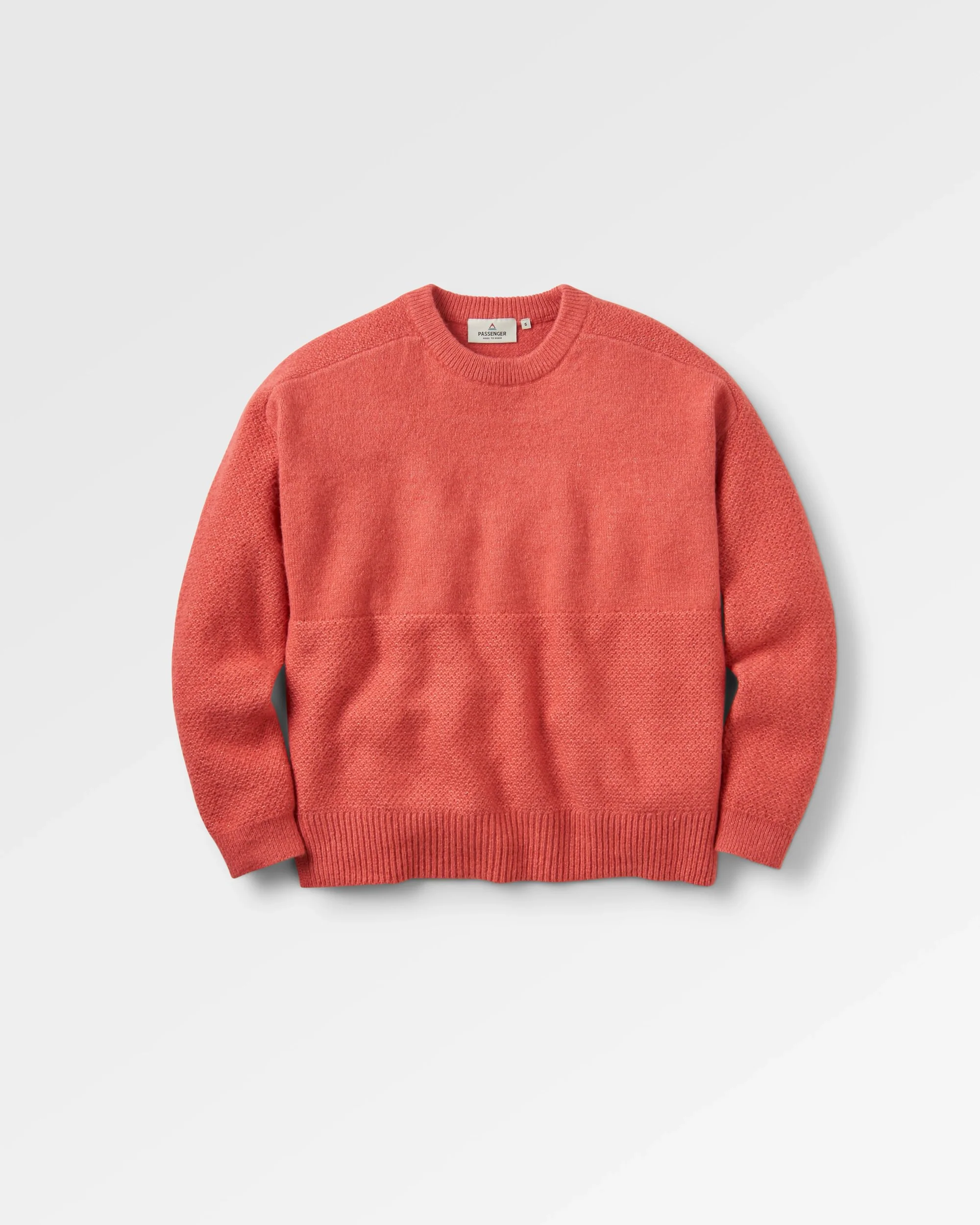 Cove Knitted Jumper - Mineral Red - Image 2