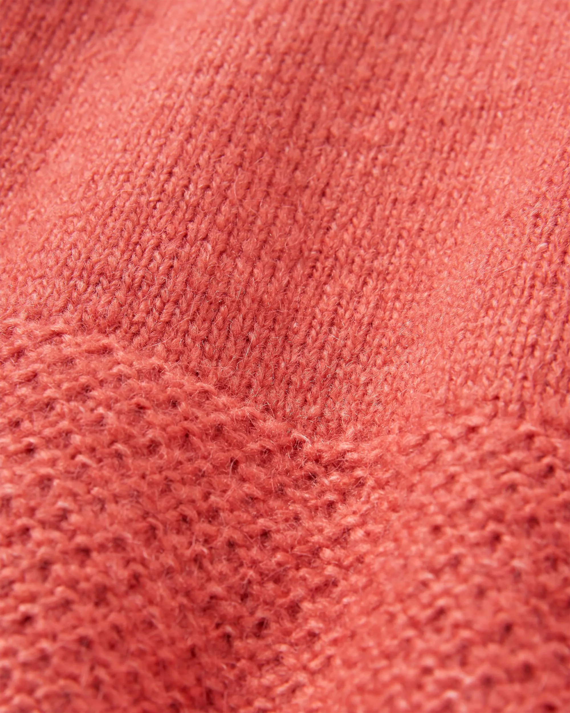 Cove Knitted Jumper - Mineral Red - Image 6
