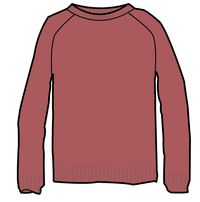 Cove Knitted Jumper - Mineral Red - Image 9