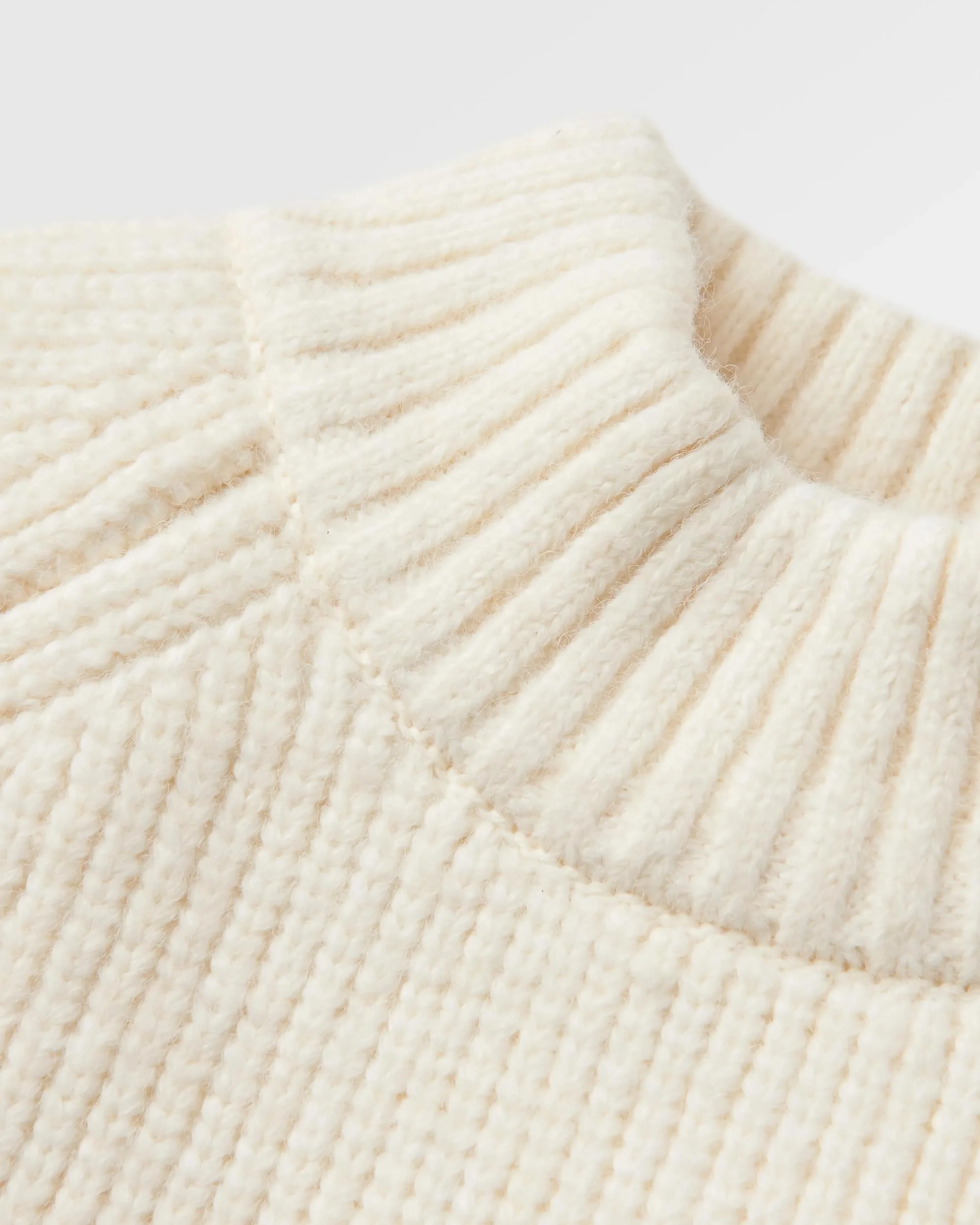 Cozy Cable Knitted Jumper - Off White - Image 12