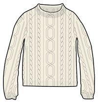 Cozy Cable Knitted Jumper - Off White - Image 15