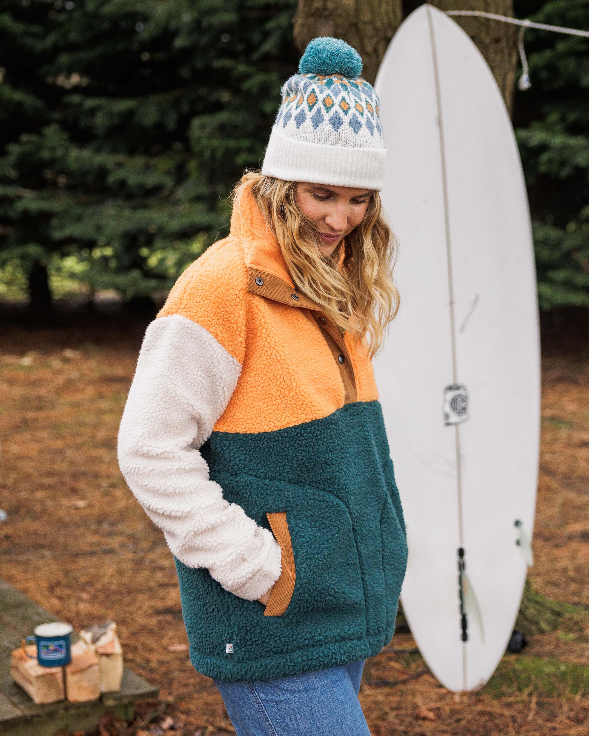 Create Deep-Pile Sherpa Fleece - Mediterranean - Image 5