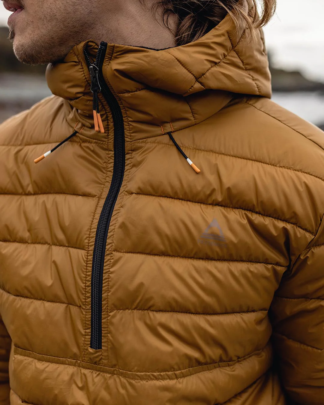 Crest Insulated Jacket - Golden Brown - Image 2