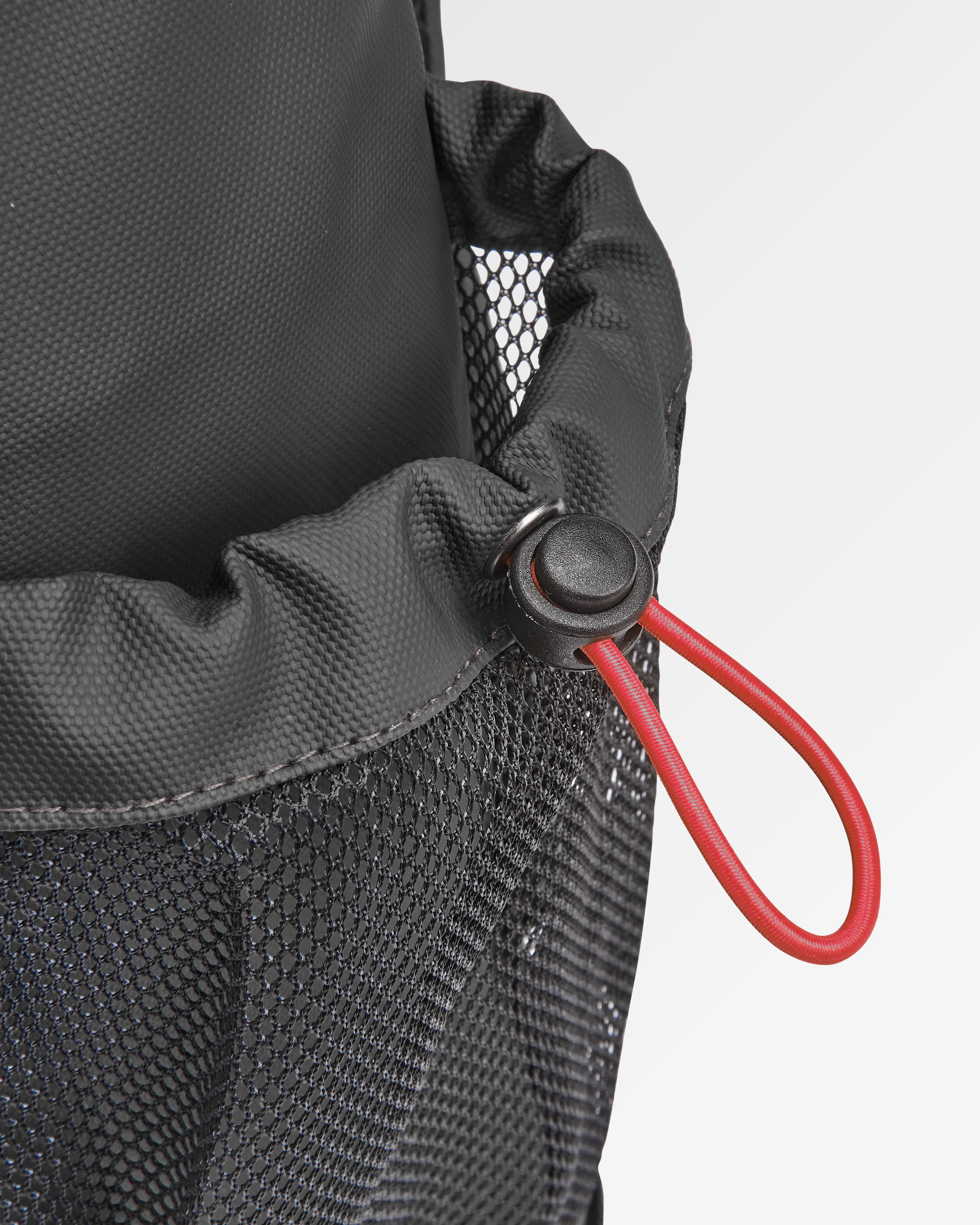 Crossing Roll Top Backpack - Charcoal/ Black - Image 10