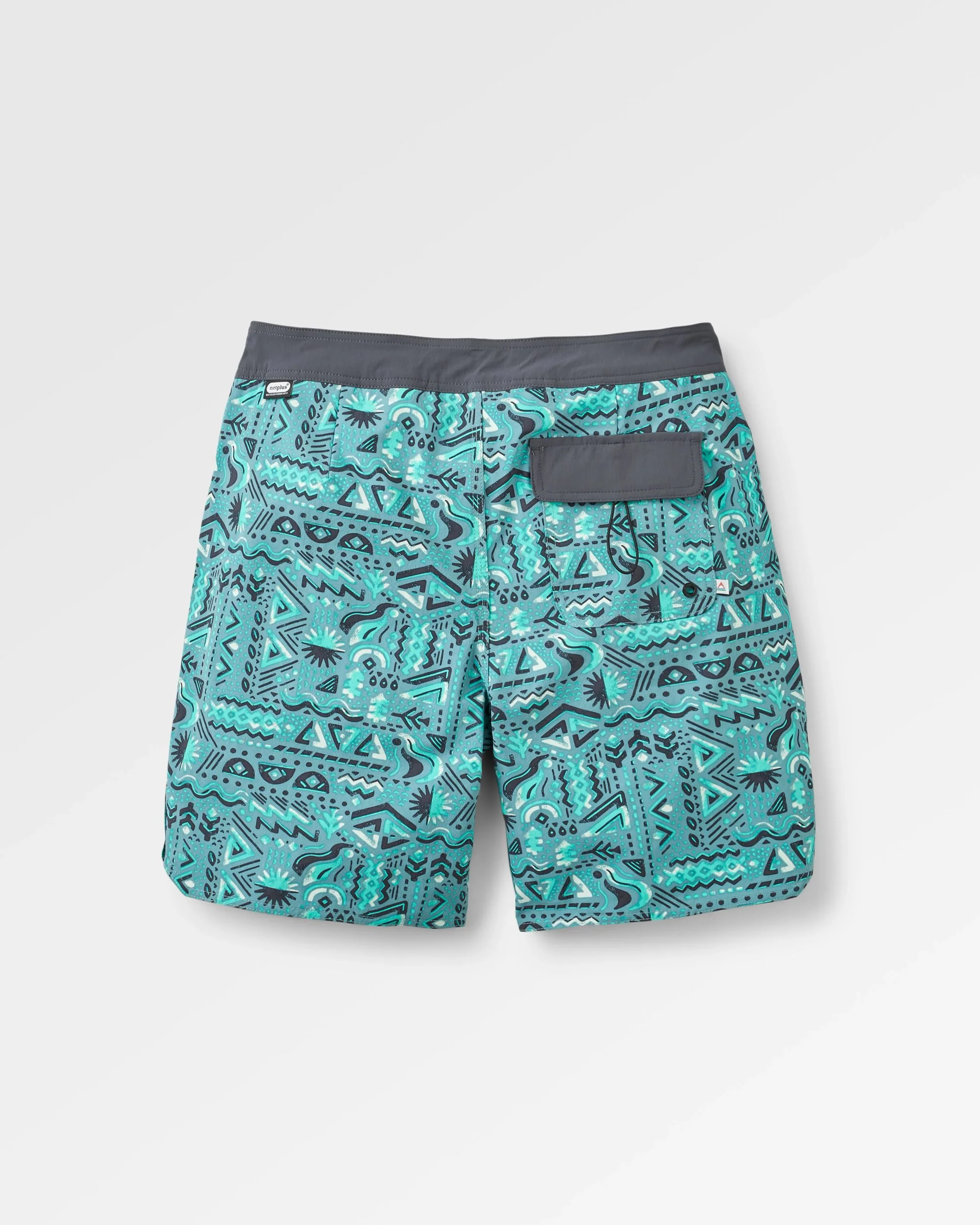 Cruiser Netplus® 19" Boardshort - Elemental Geo Arctic - Image 6
