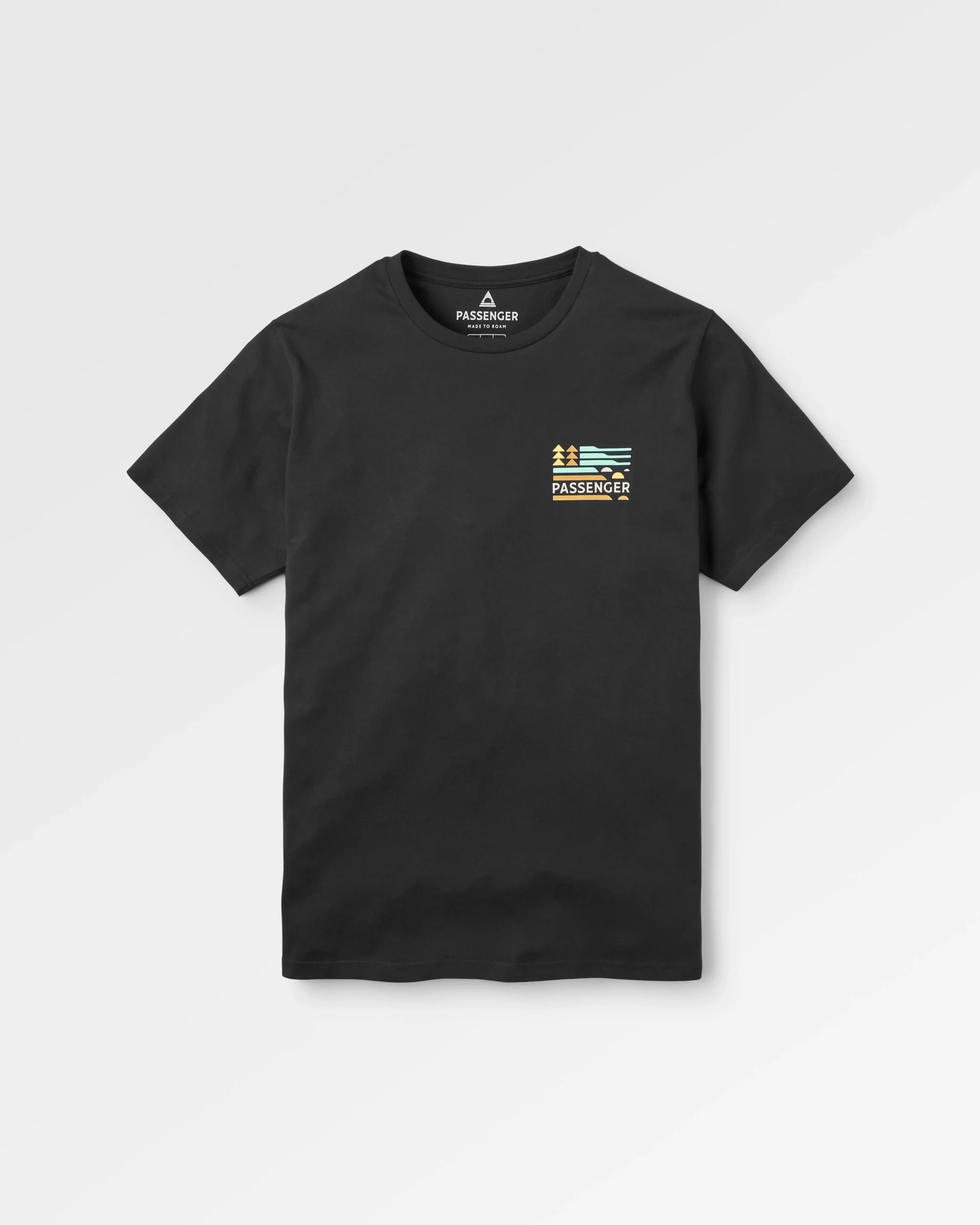 Cutout Organic Cotton T-Shirt - Black - Image 2