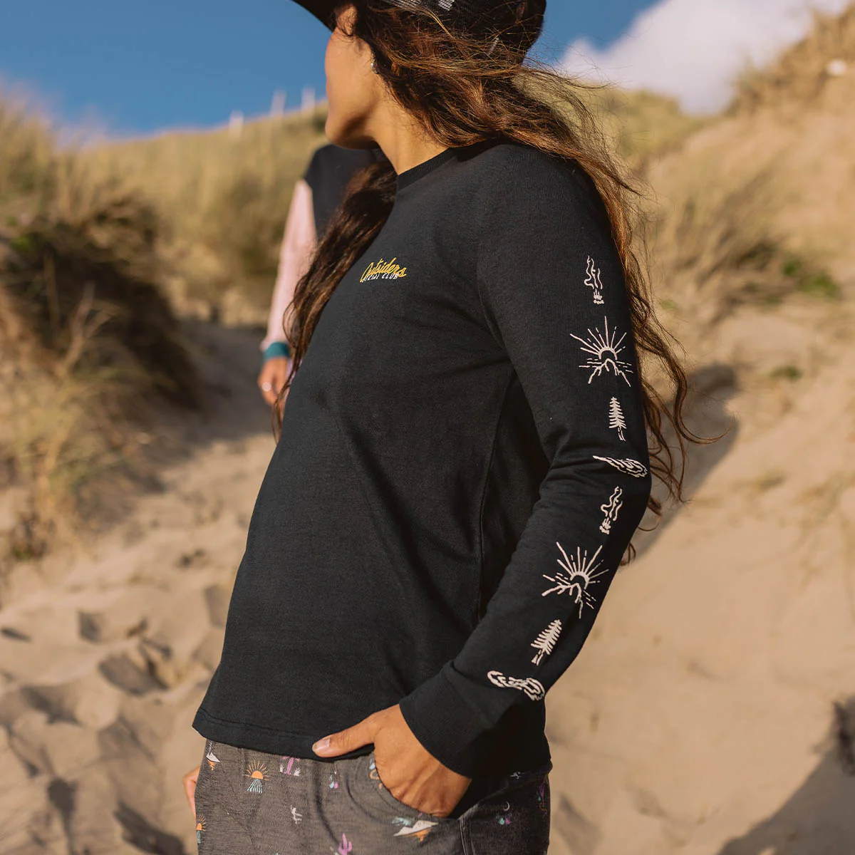 Dawn LS T-Shirt - Black - Image 4