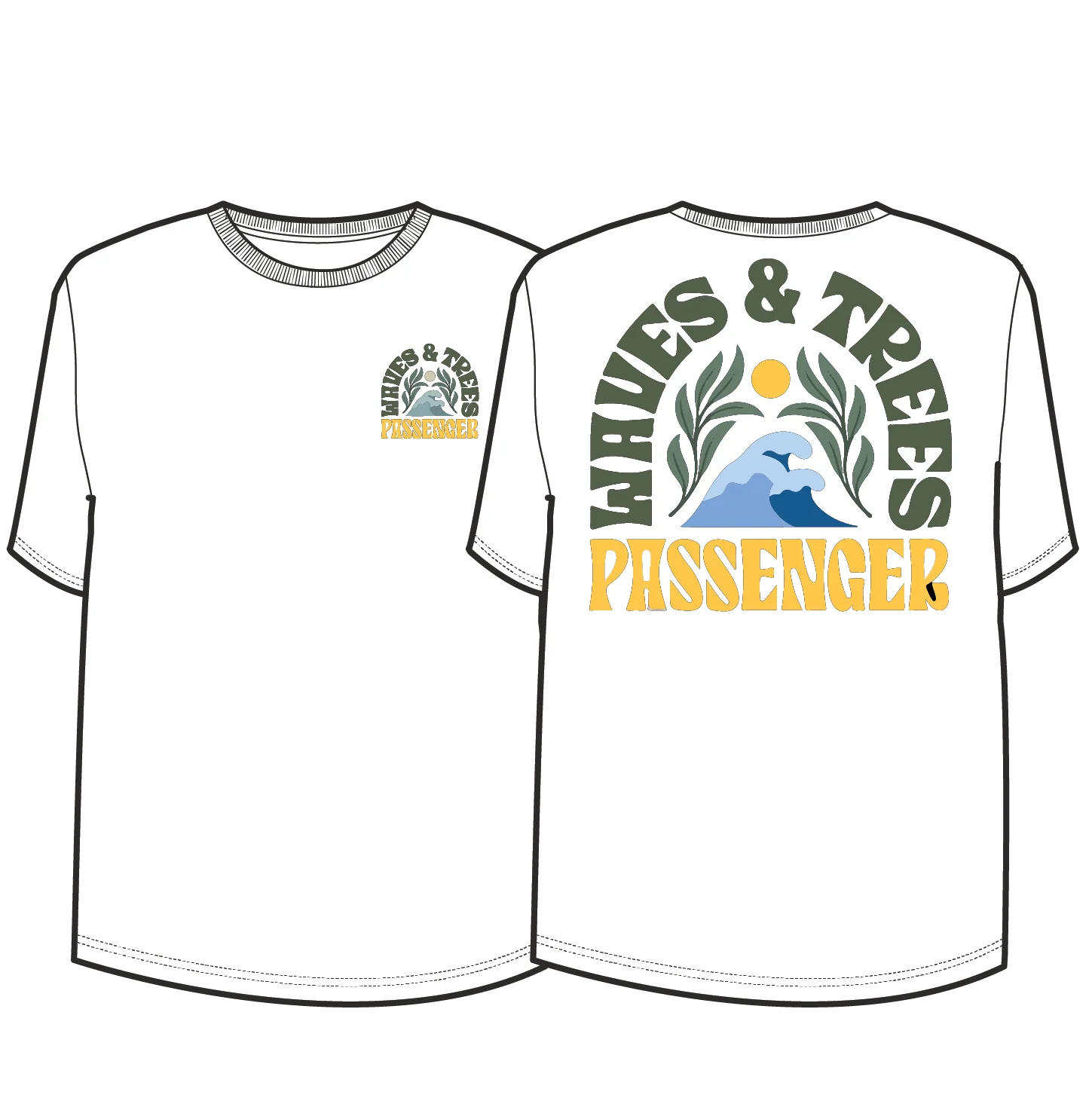 Dawning T-shirt - White - Image 10
