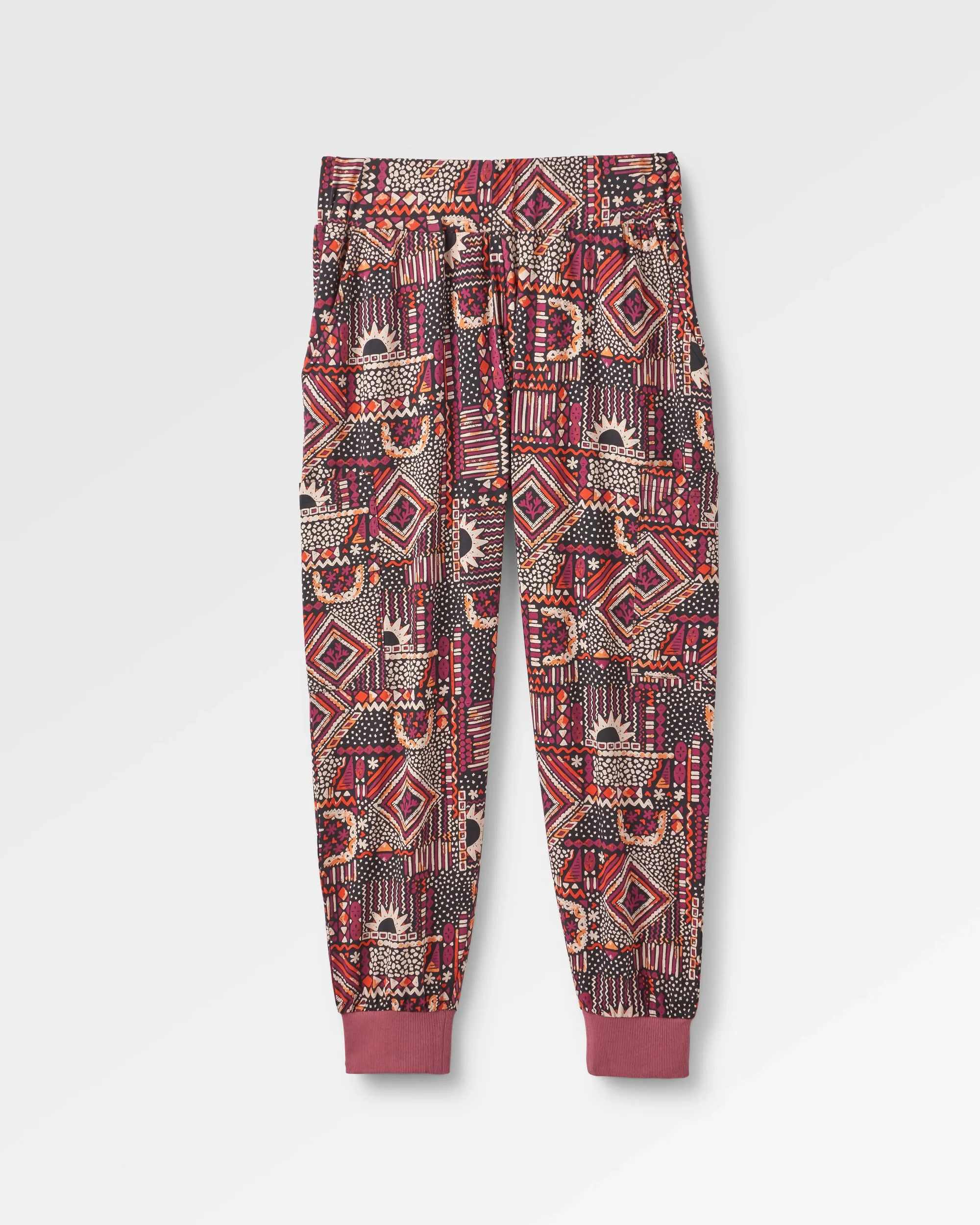 Day Dream Trouser - Vintage Patchwork Black/Multi - Image 2