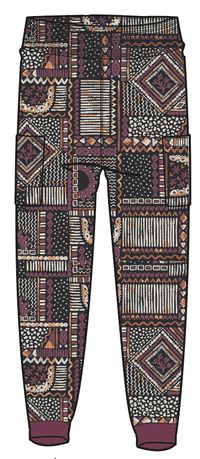 Day Dream Trouser - Vintage Patchwork Black/Multi - Image 9