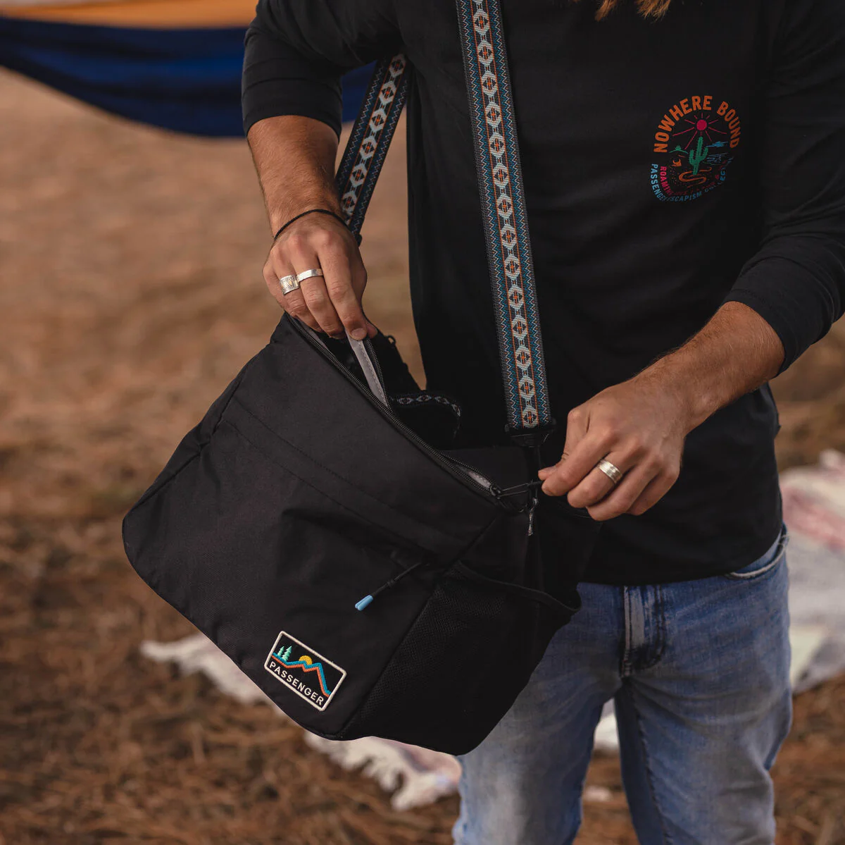 Day Pack Cooler Bag - Black - Image 2