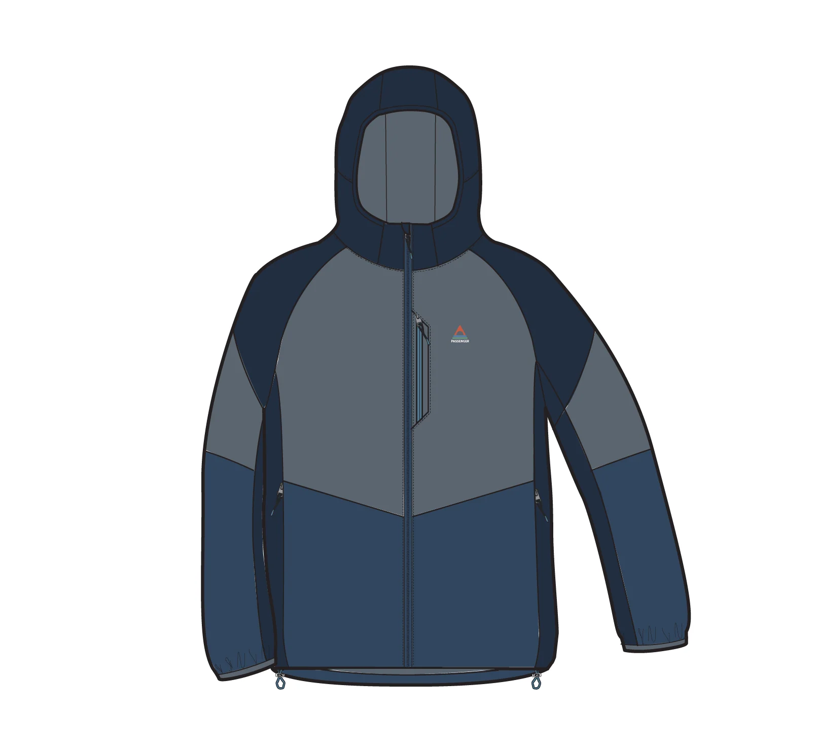 Daybreak Lightweight Thermore® Insulated Jacket - Rich Navy/Storm Grey/Dark Denim - Image 8