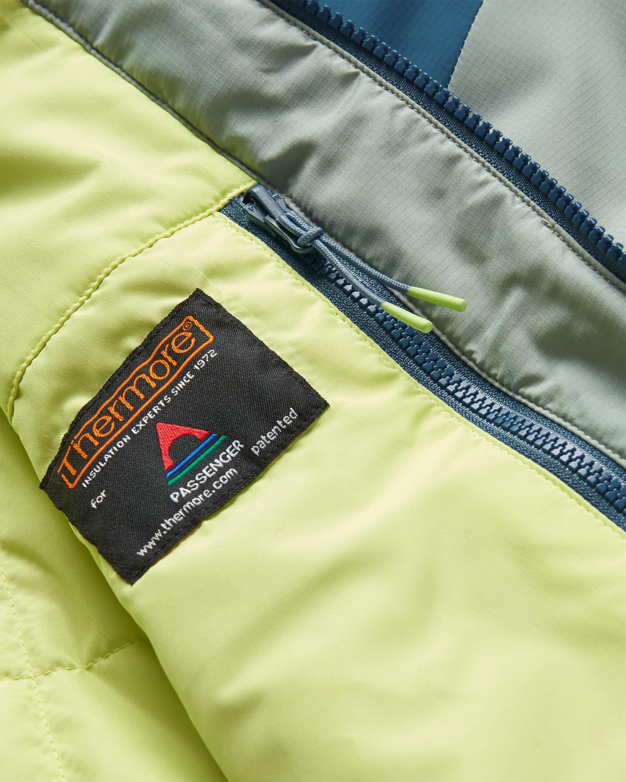 Daybreak Lightweight Thermore® Insulated Jacket - Pistachio/Blue Steel - Image 5