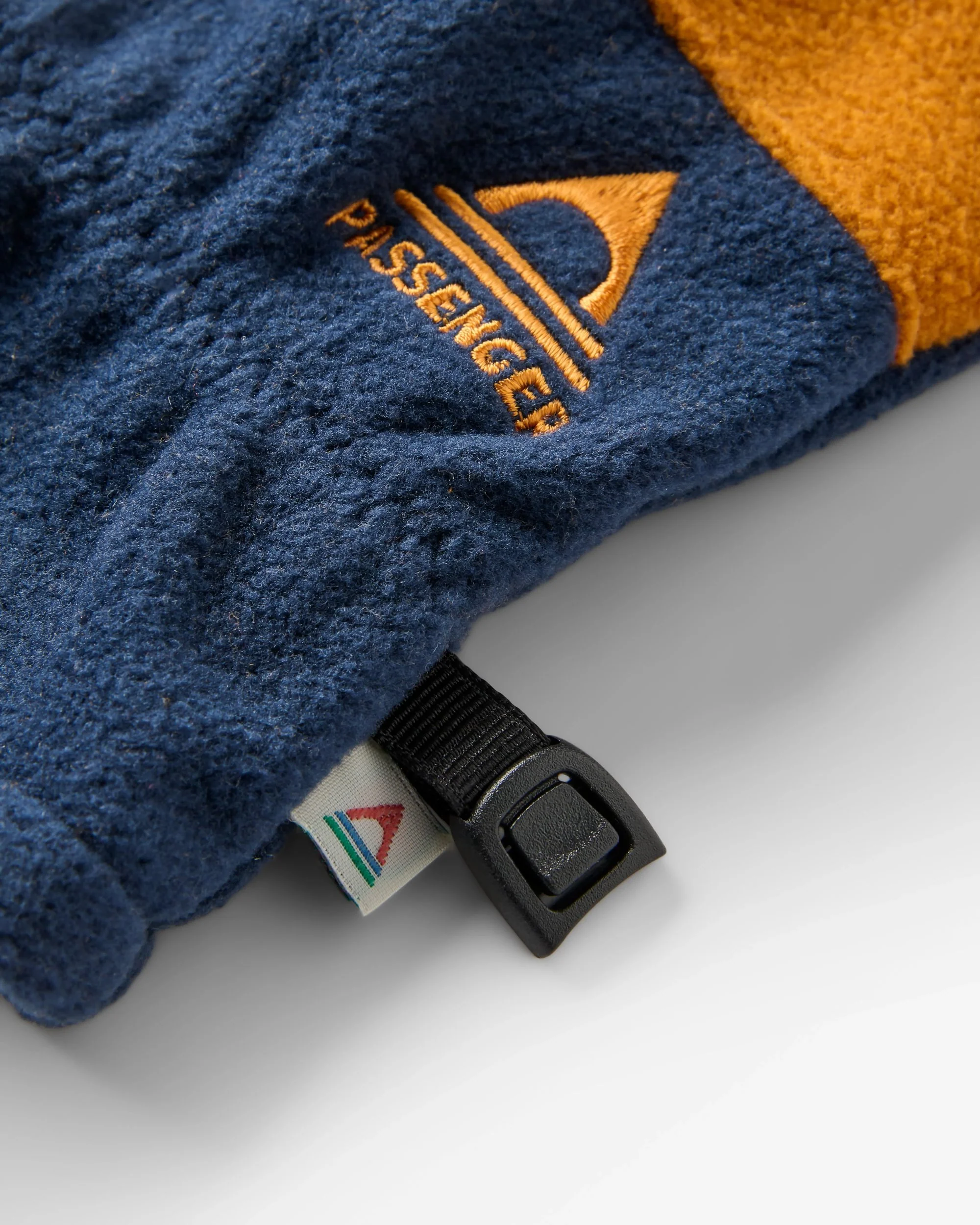 Daytrip Polar Fleece Gloves - Rich Navy/ Retro Orange - Image 5