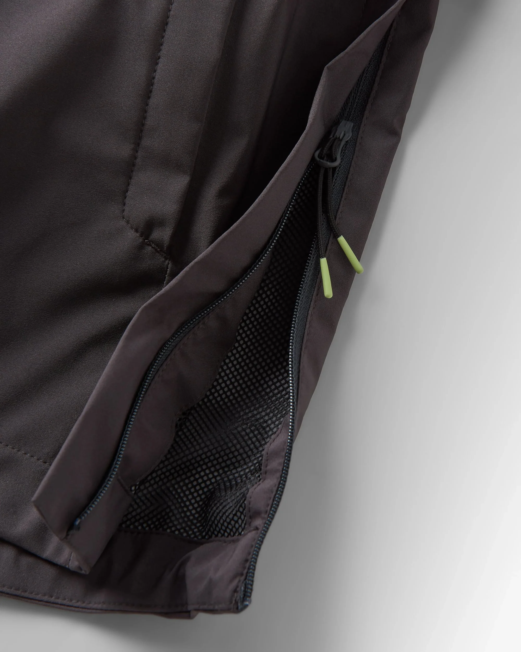 Diablo Waterproof Anorak - Faded Black - Image 12