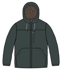 Discover Sherpa Lined Jacket - Fir Tree - Image 7