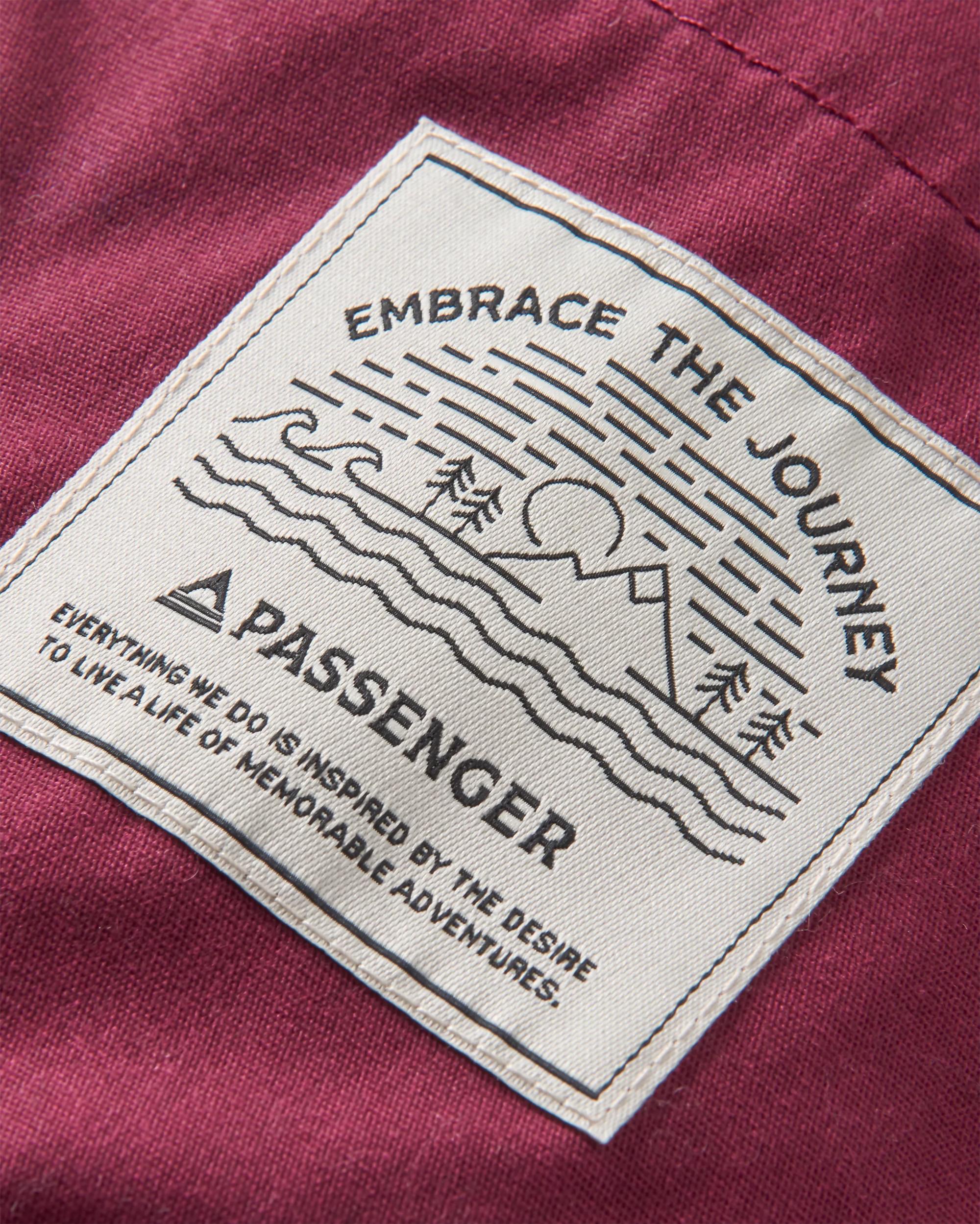 Discover Sherpa Lined Jacket - Wine - Image 11
