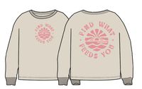 Discovery Sweatshirt - Milky Marl - Image 9