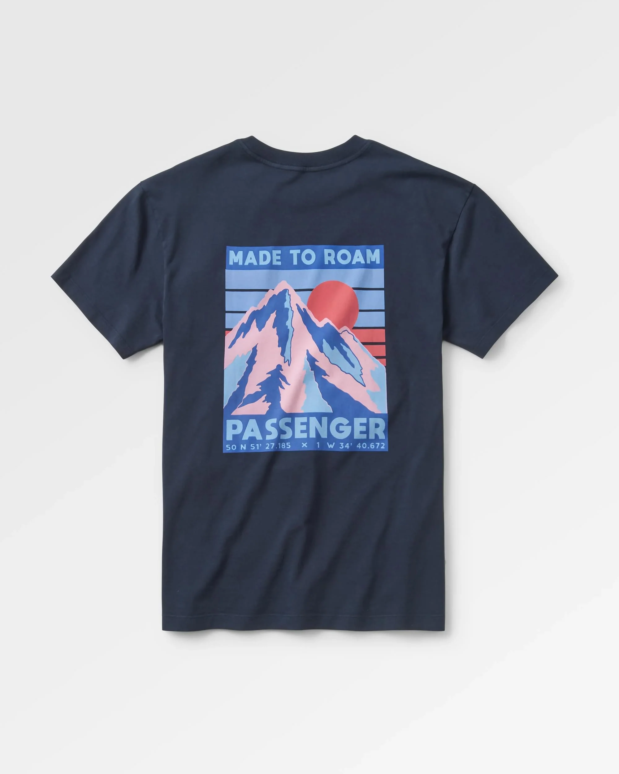 Distance Relaxed Fit T-Shirt - Deep Navy - Image 2