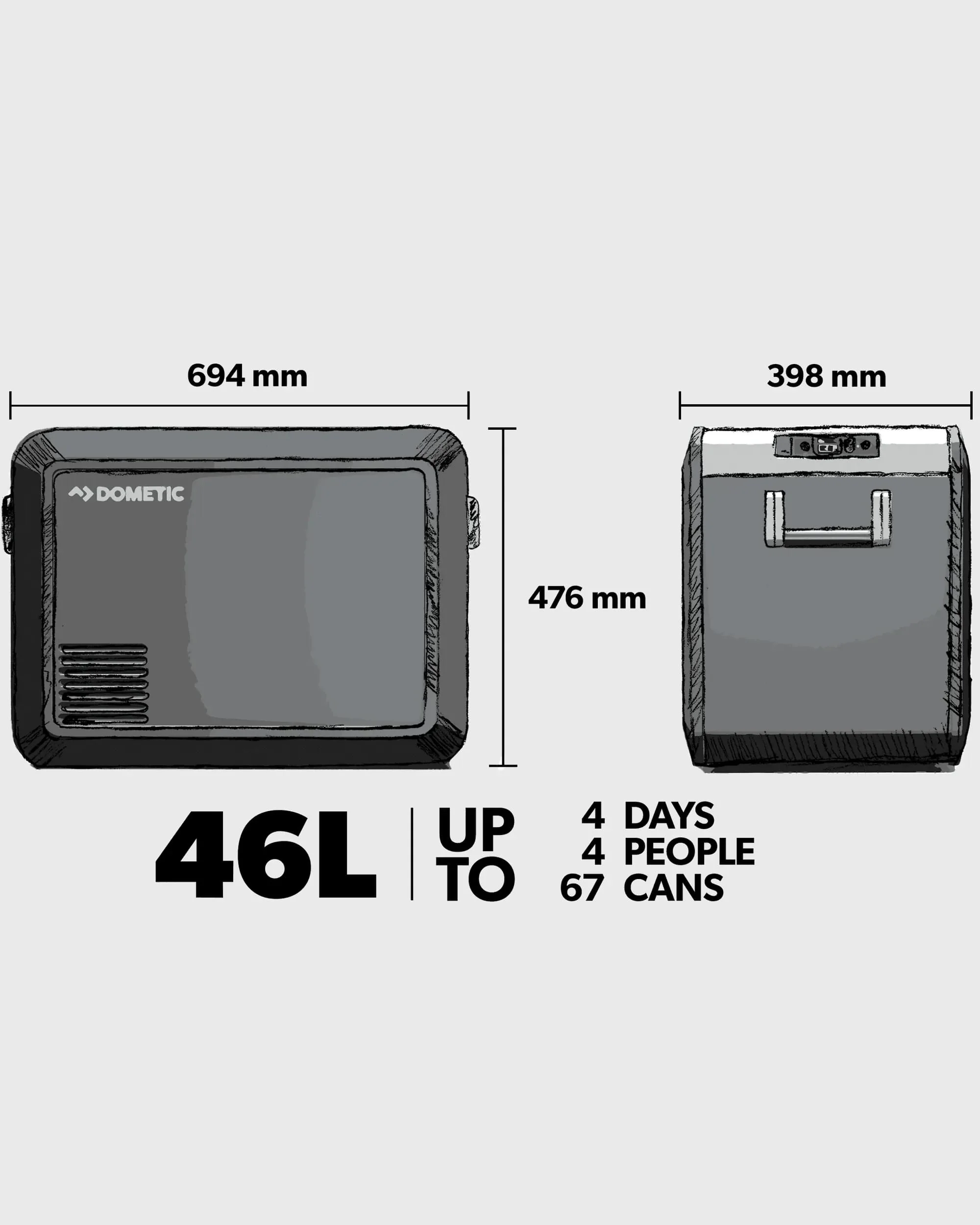 Dometic CFX3 45 - Slate/Mist - Image 2