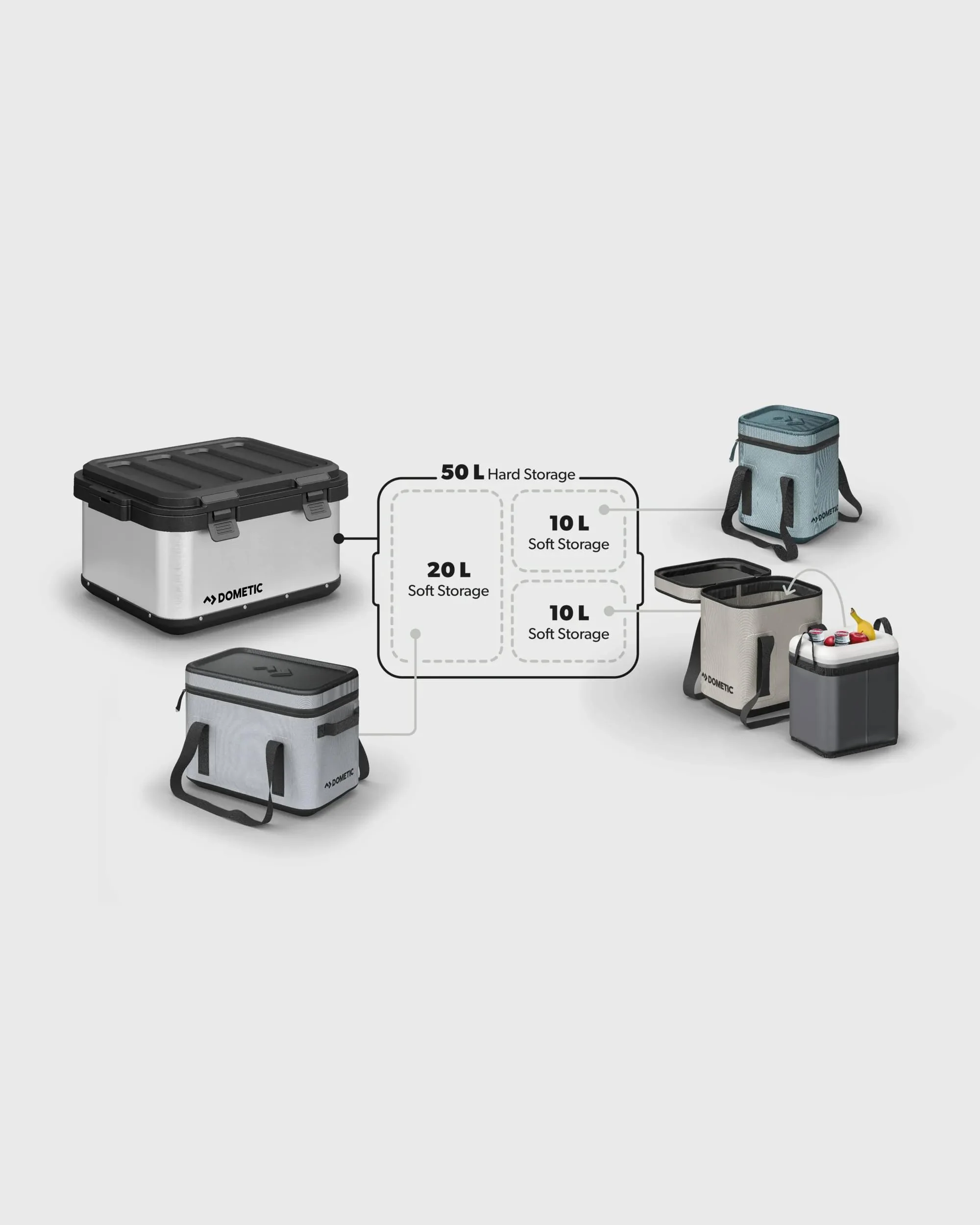 Dometic Hard Storage 50 - Aluminium - Image 3
