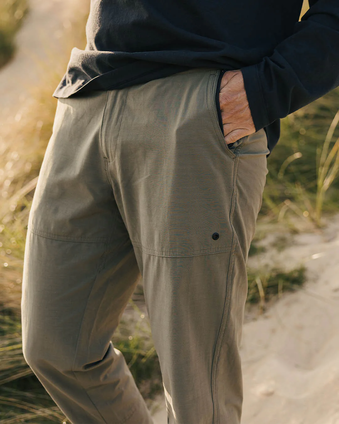 Drift Trouser - Dusty Olive - Image 3