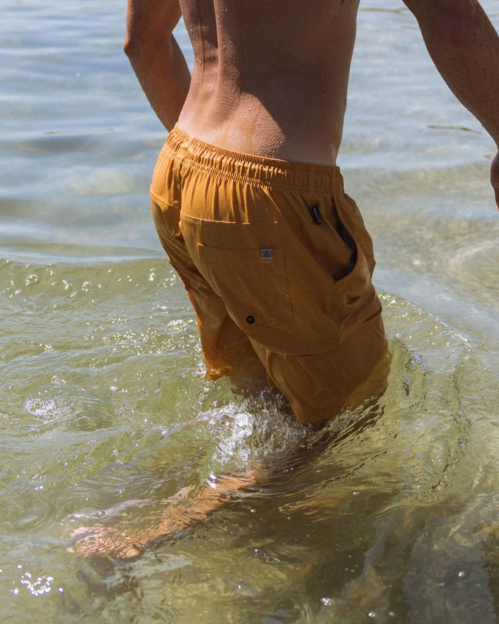 Drifter NetPlus® Beach Linerless Short - Spruce Yellow - Image 4