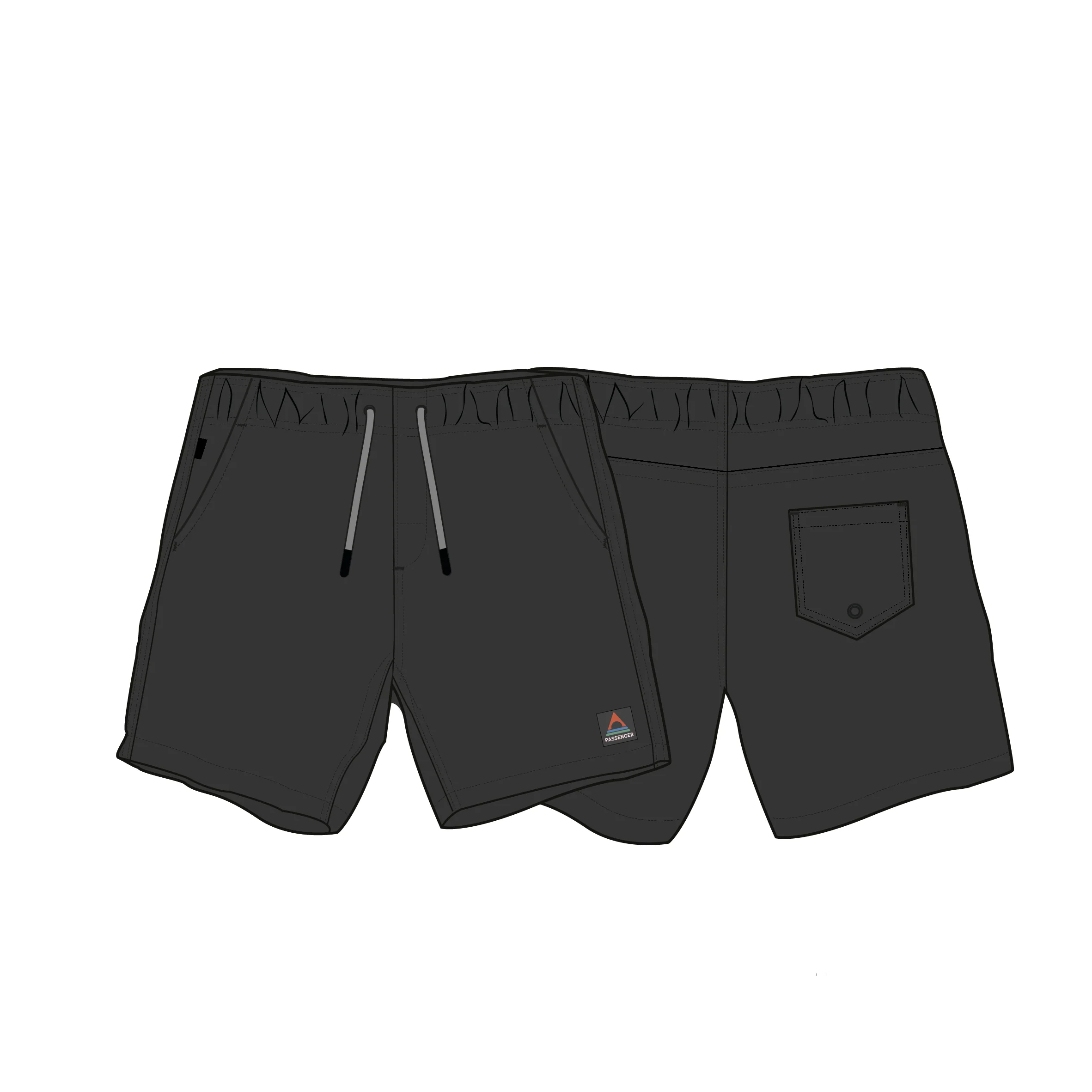 Drifter NetPlus® Beach Linerless Short - Black - Image 11