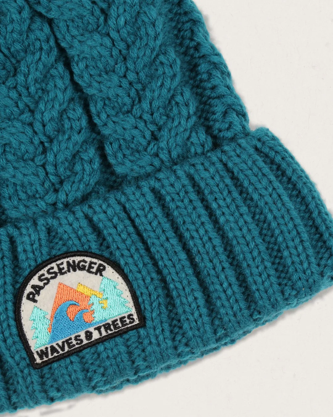 Drifter Fleece Lined Bobble Hat - Shaded Spruce - Image 2