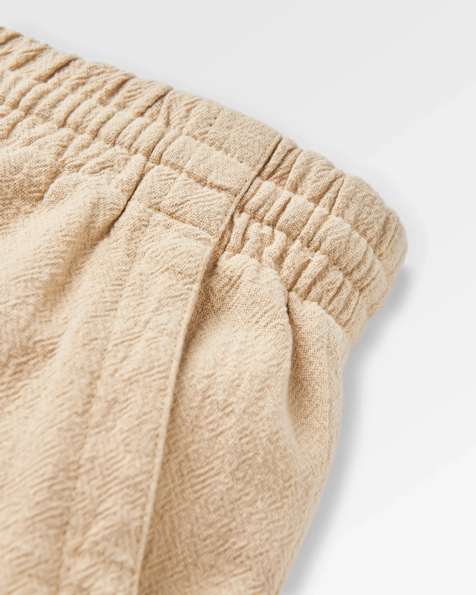 Drifter Cotton Linen Blend Short - Stone - Image 6