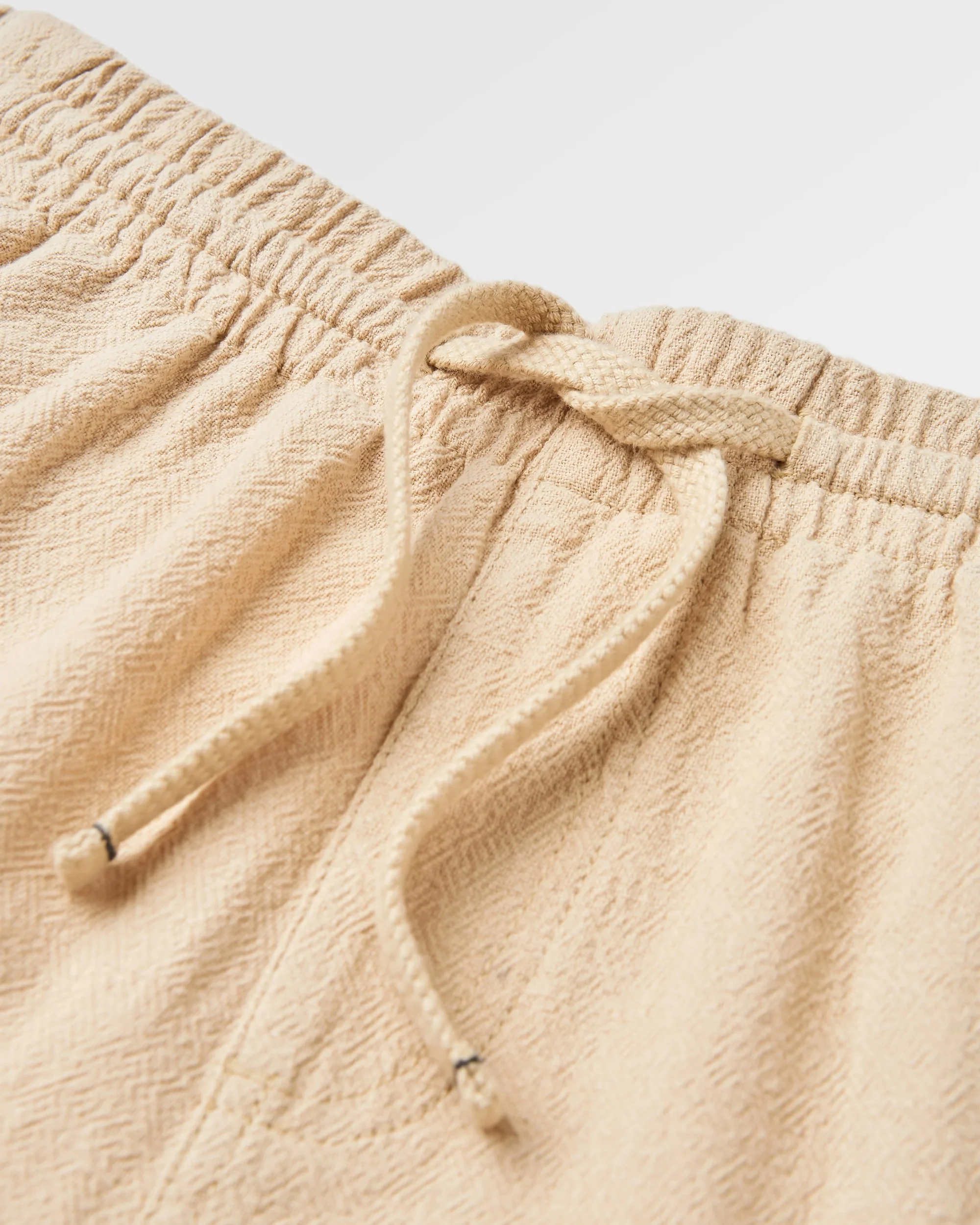 Drifter Cotton Linen Blend Short - Stone - Image 7