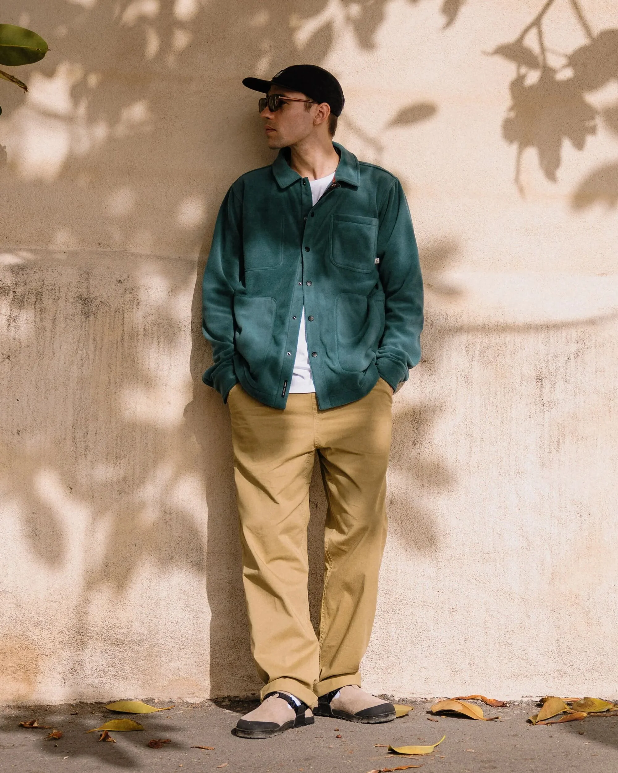 Drifter Twill Relaxed Fit Trouser - Warm Beige - Image 3