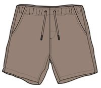 Drifter Organic Twill Short - Taupe - Image 9