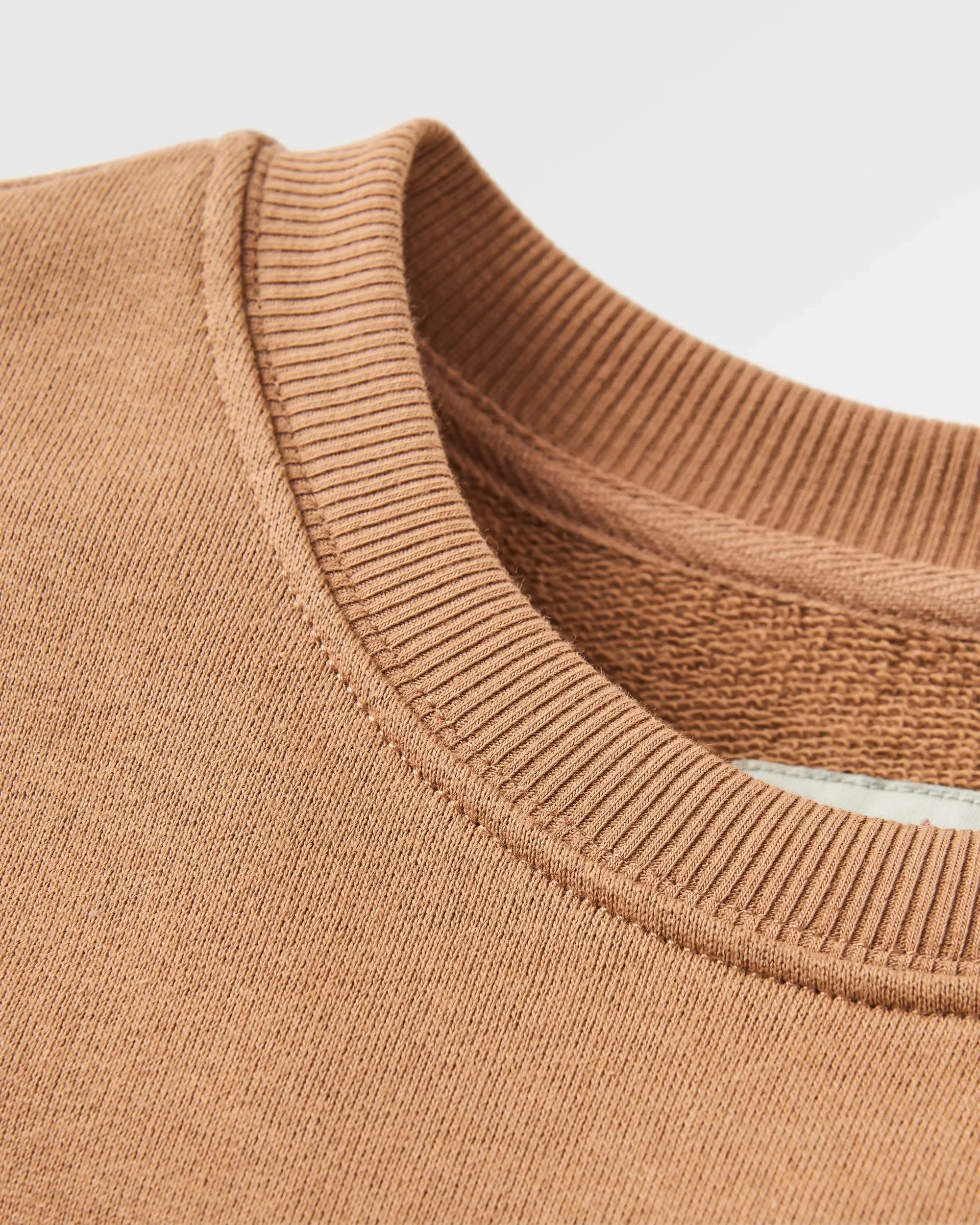 Dune Loopback Sweatshirt - Toffee - Image 3