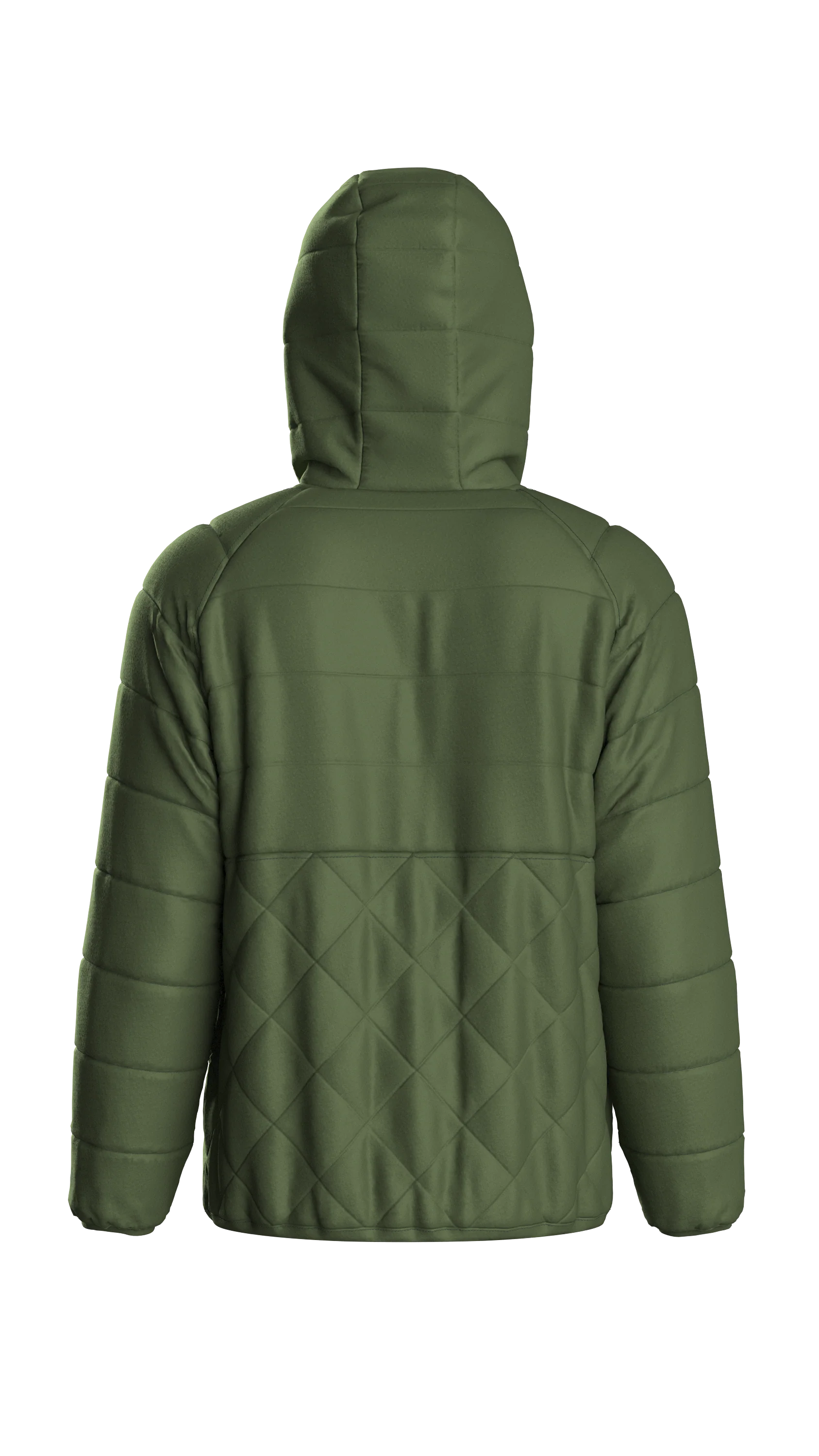 Dylan Insulated Full Zip Jacket - Wild Green - Image 13