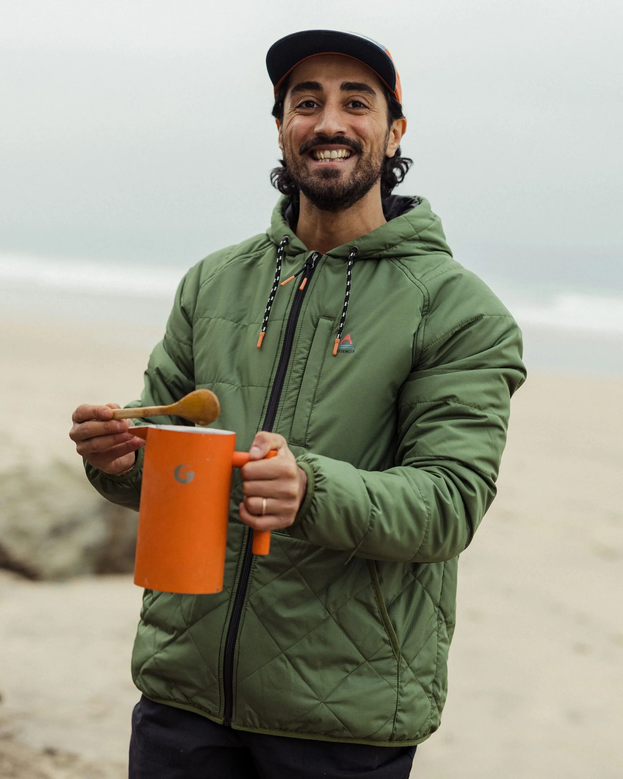 Dylan Insulated Full Zip Jacket - Wild Green - Image 3