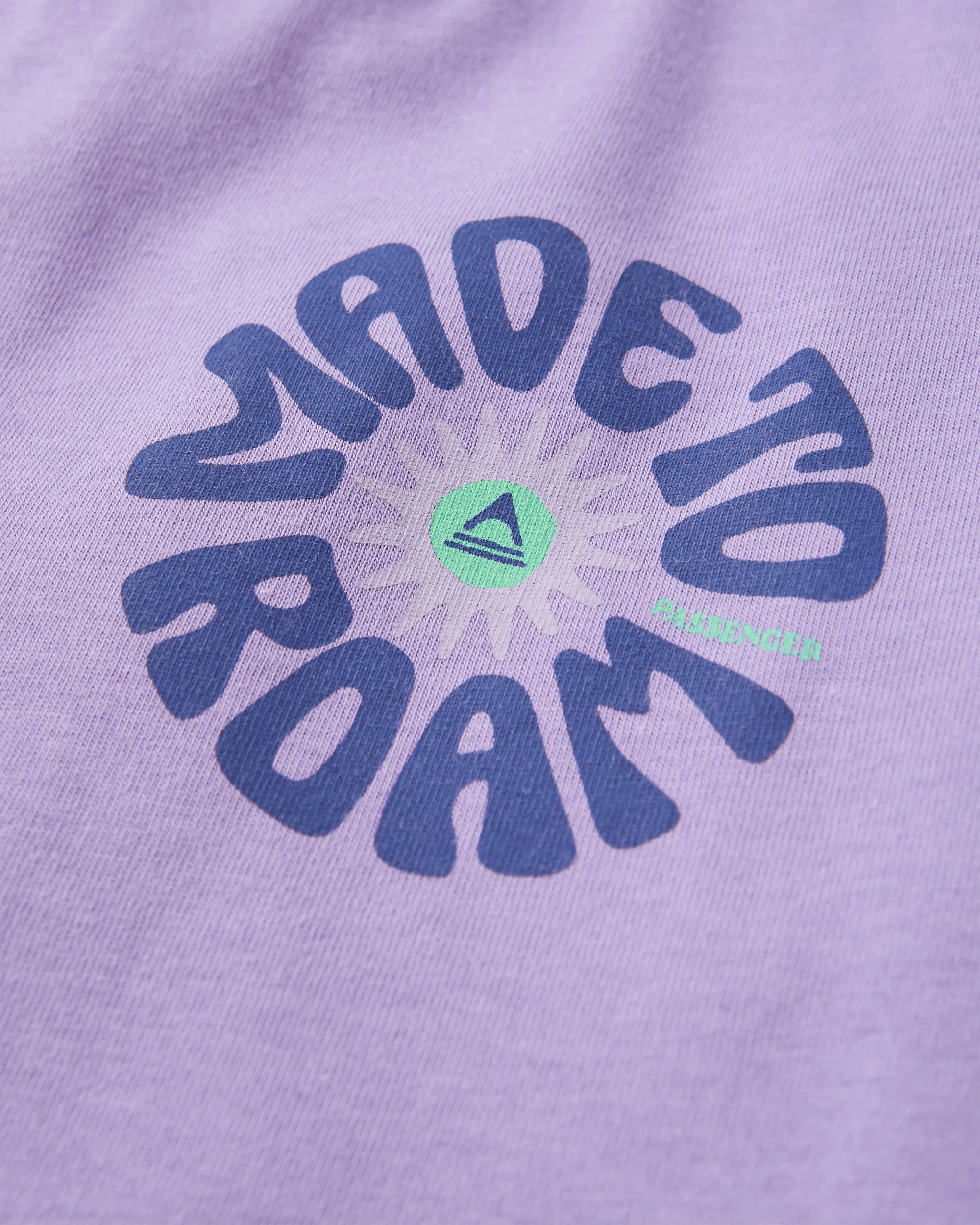 Easy Days Organic Cotton LS T-Shirt - Retro Purple - Image 6