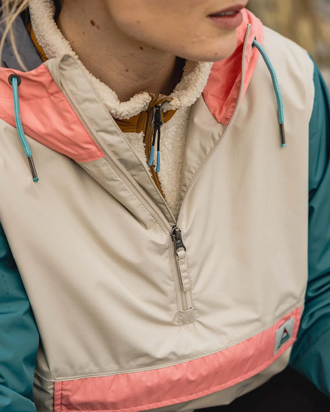 Eden Oversized Water Resistant Jacket - Feather - Image 6