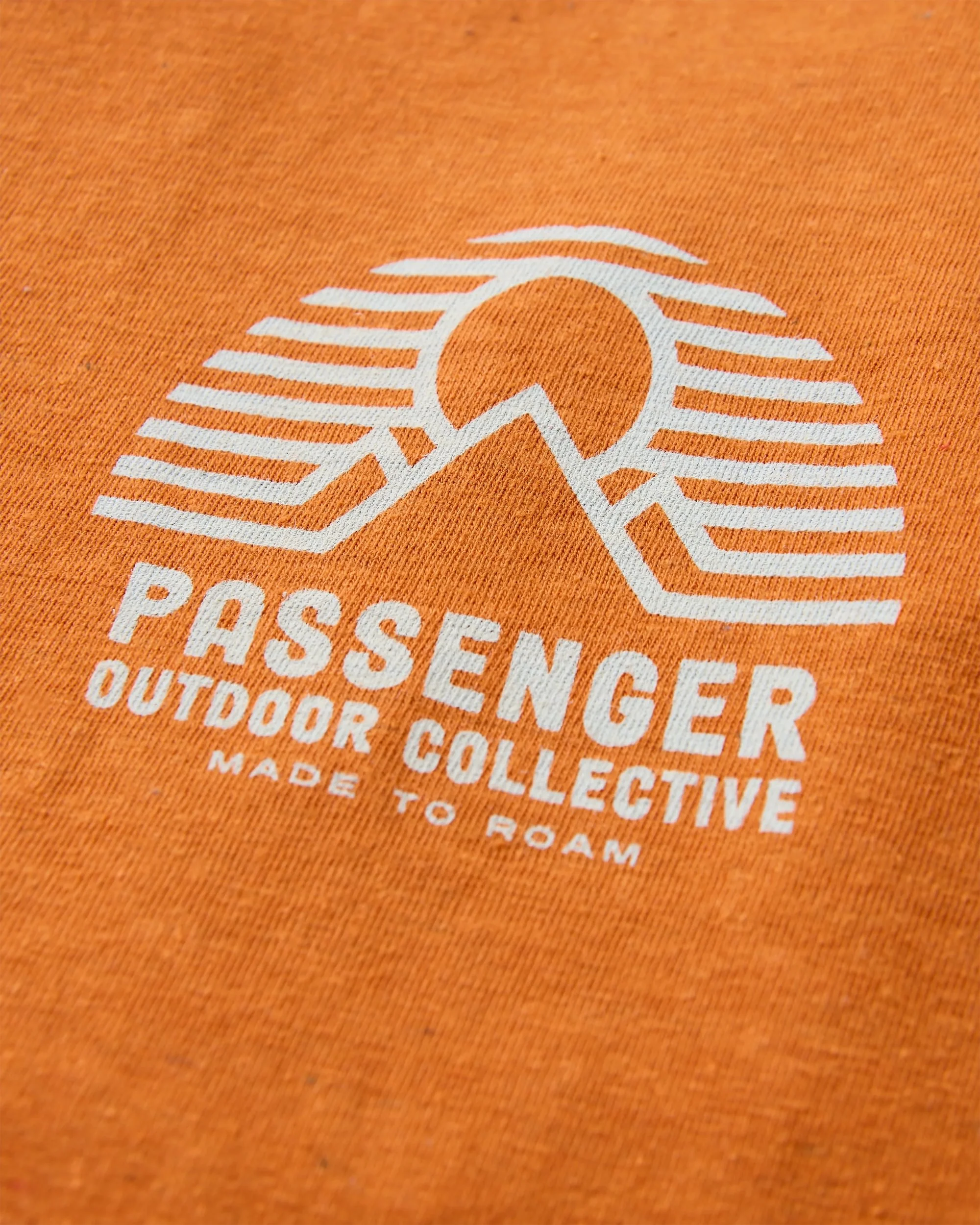 Elbio Relaxed Fit T-Shirt - Sunset Orange Marl - Image 2