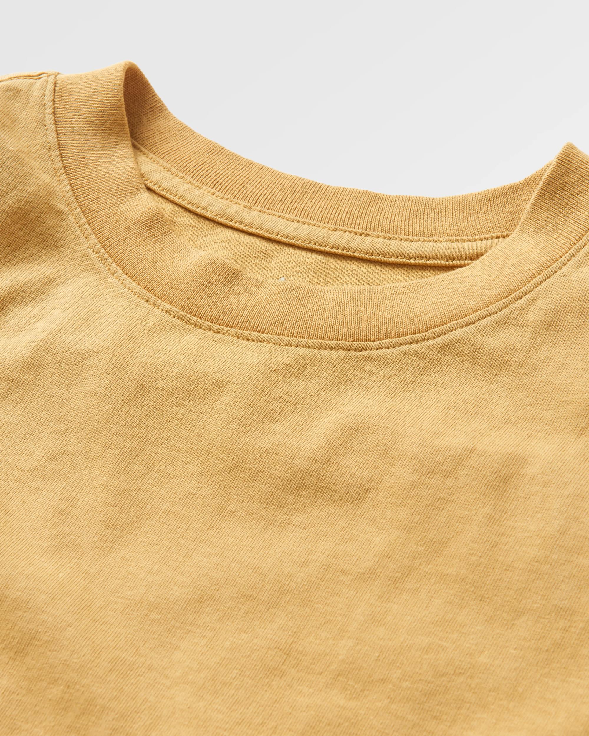 Elbio Relaxed Fit T-Shirt - Mustard Gold - Image 2