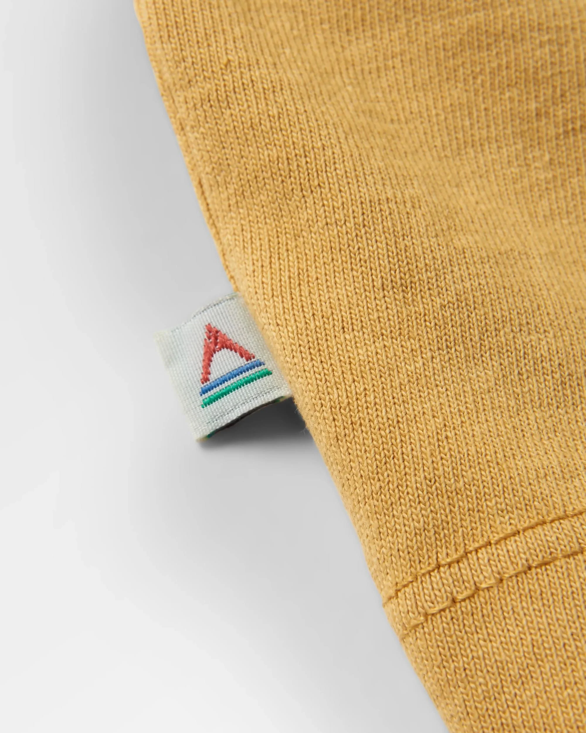 Elbio Relaxed Fit T-Shirt - Mustard Gold - Image 4