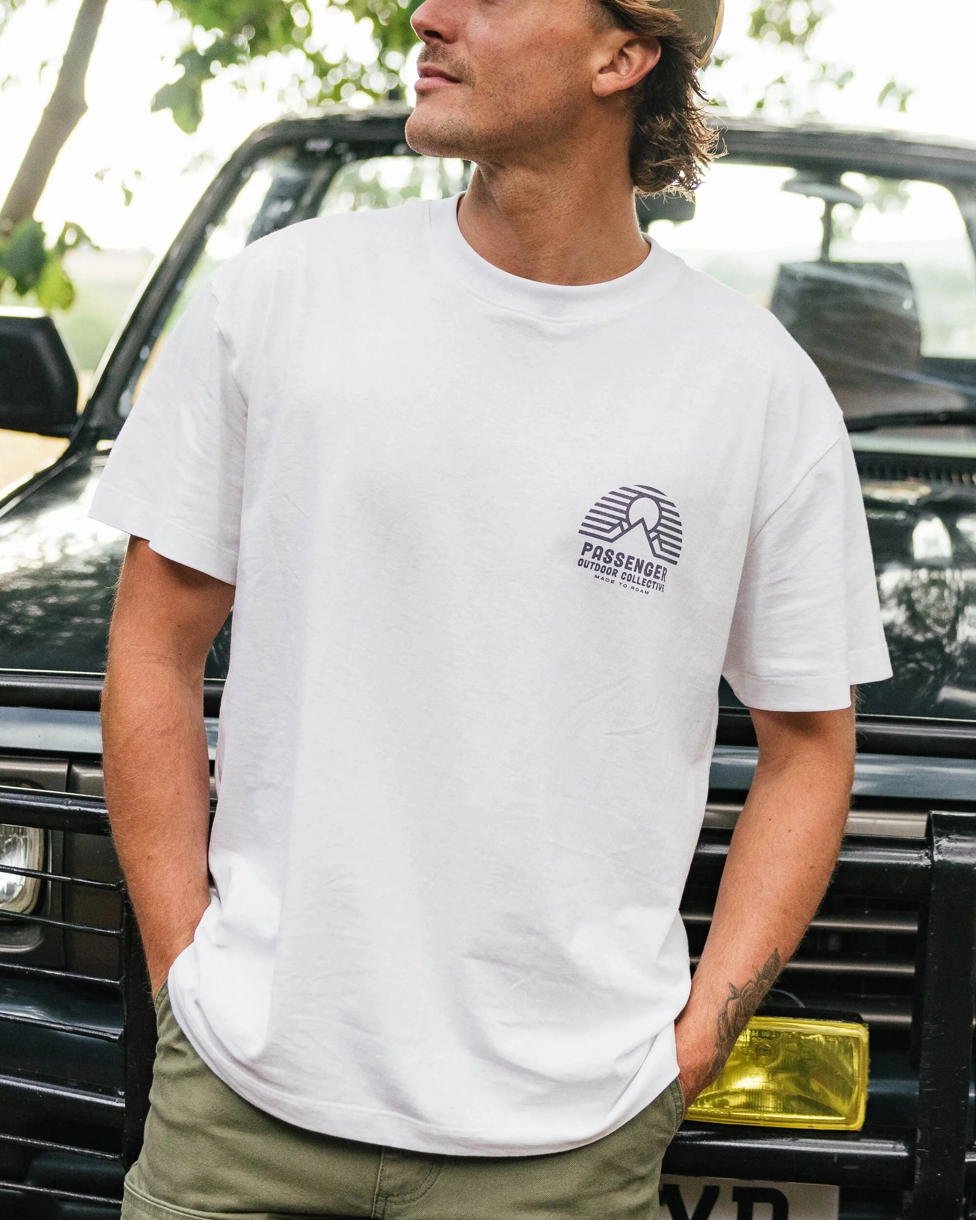 Elbio Relaxed Fit T-Shirt - White - Image 3