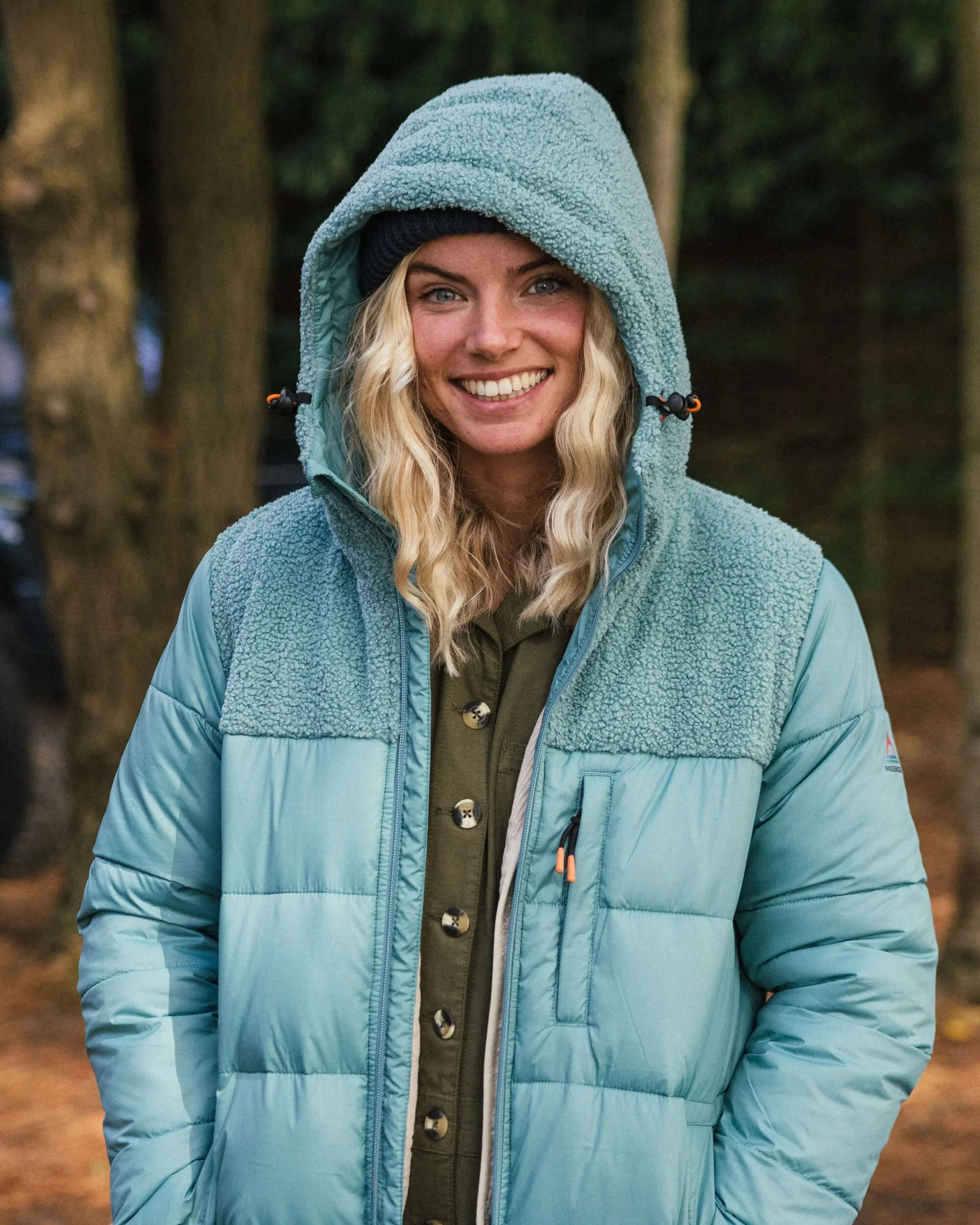 Elowen Hooded Insulated Jacket - Arctic - Image 7