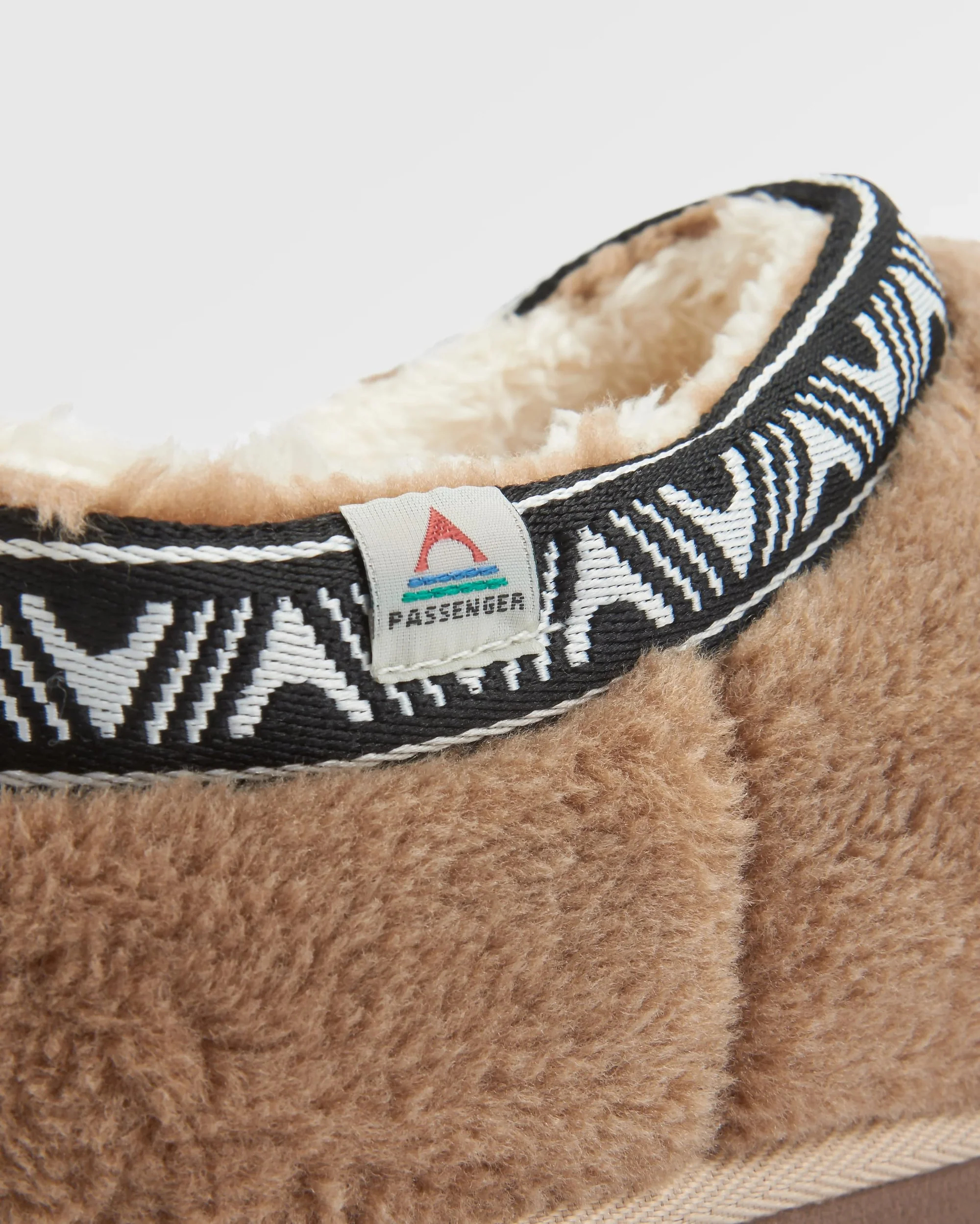 Ember Sherpa Fleece Slipper - Biscuit - Image 4